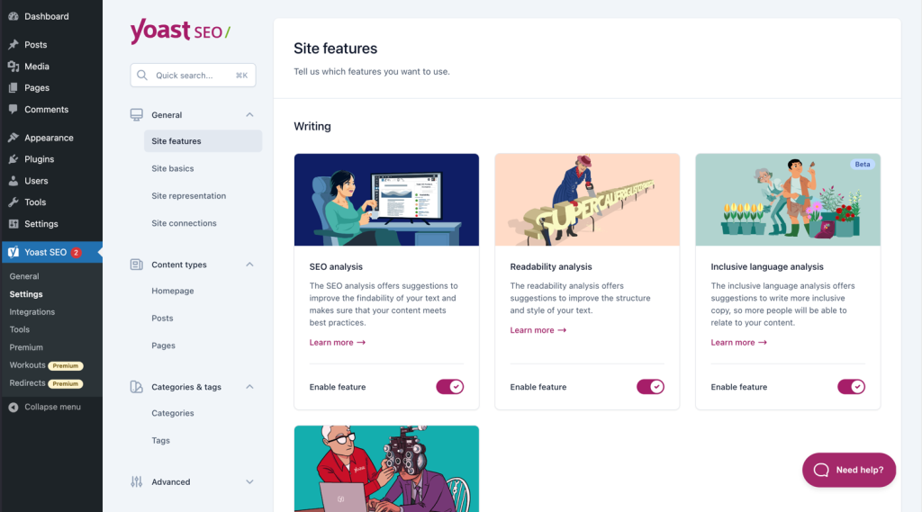 Yoast SEO Plugin Interface